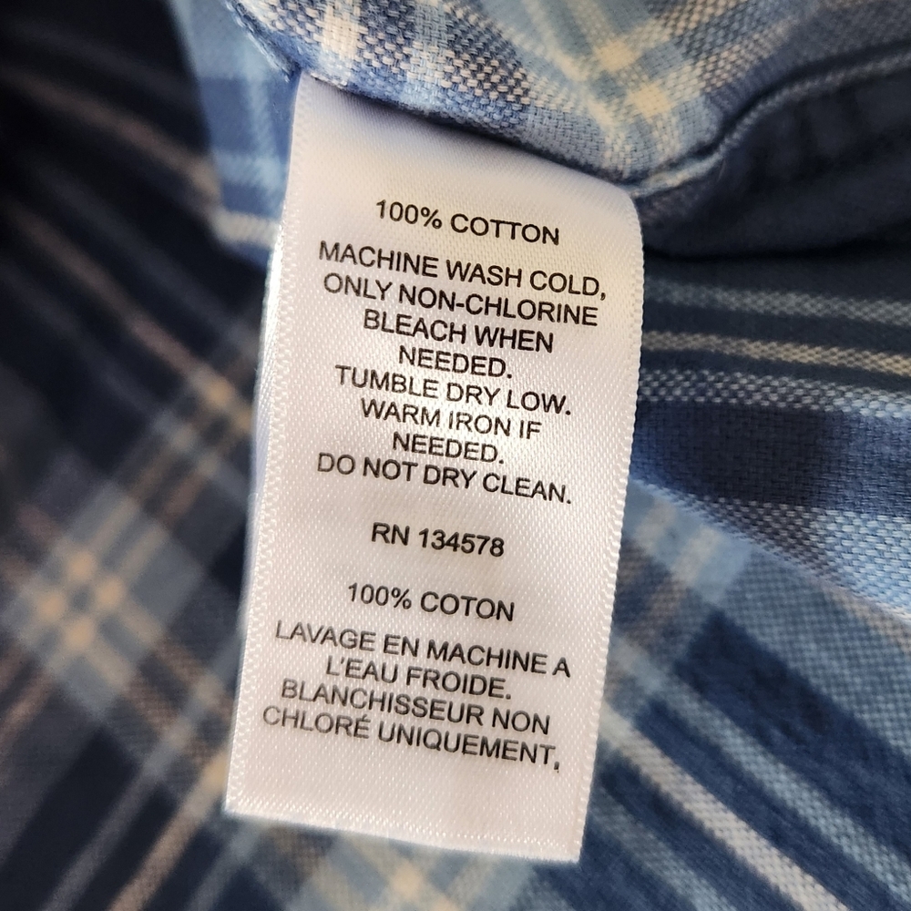 NWT Vineyard Vines "Miacomet Plaid Island Slub Shirt" Classic Fit | Men's Size M - Picture 6 of 8